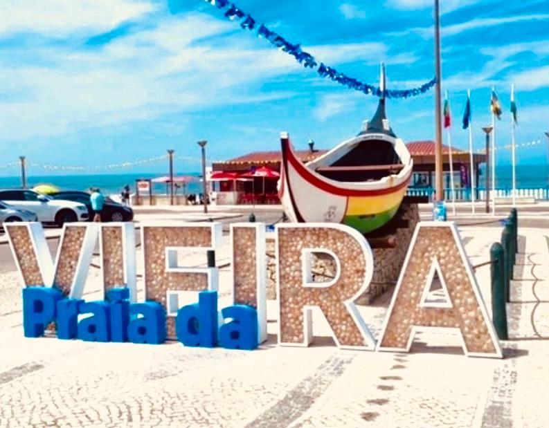 Apartamento Vista Mar Vieira de Leiria Esterno foto