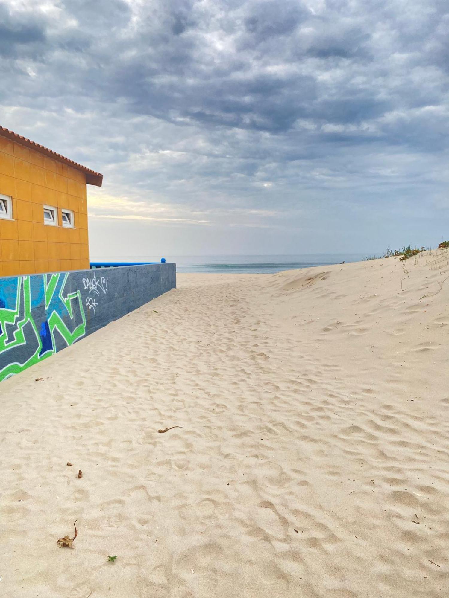 Apartamento Vista Mar Vieira de Leiria Esterno foto